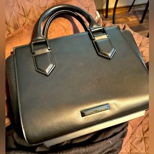 Kendall & Kylie black handbag with strap and dust bag  NWOT